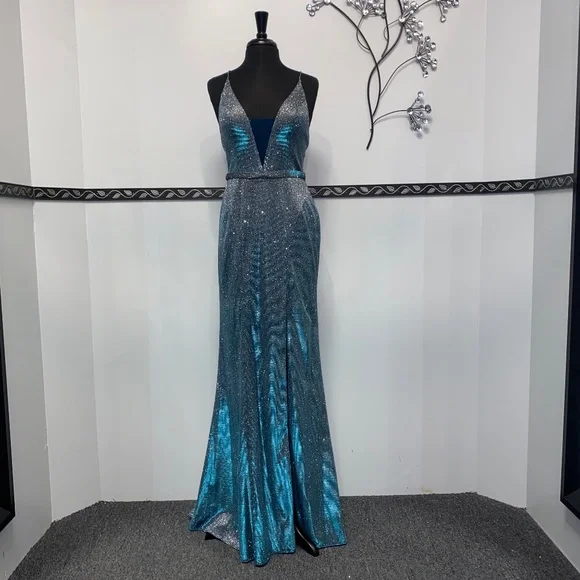 turquoise fit and flare dress Anita Fit-and-Flare Dress FINAL SALE – Trinity Clothing main image 0
